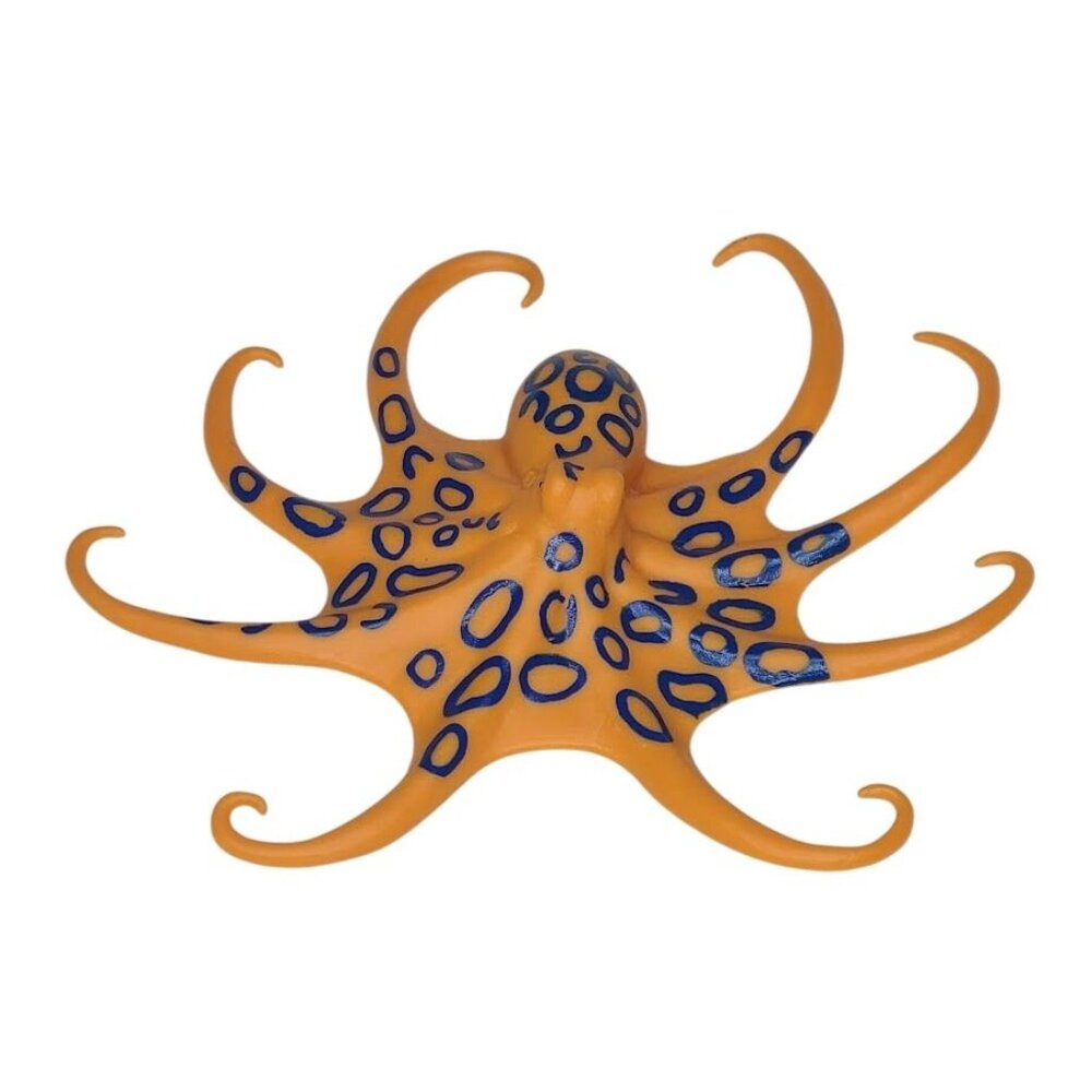 Boley Nature World Sea Creatures Blue Ringed Octopus Toy Figure